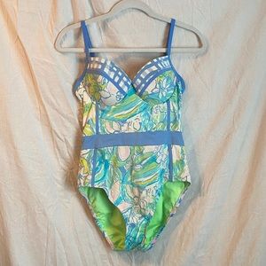 Lilly Pulitzer one piece bathing suit